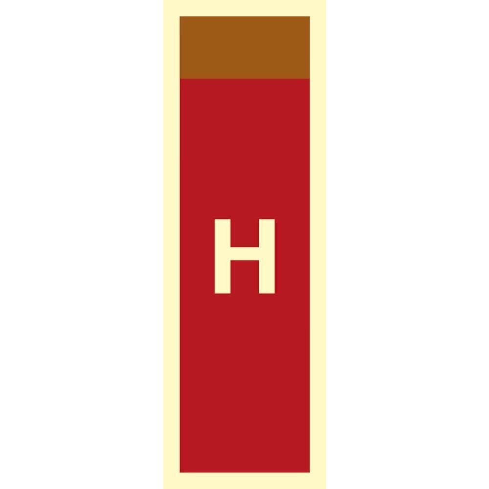 Sign IMO Supplementary sign halon - Sikkerhedsgiganten