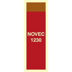 Sign IMO Supplementary sign Novec 1230 - Sikkerhedsgiganten