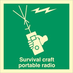 Sign IMO Survival craft portable radio - Sikkerhedsgiganten