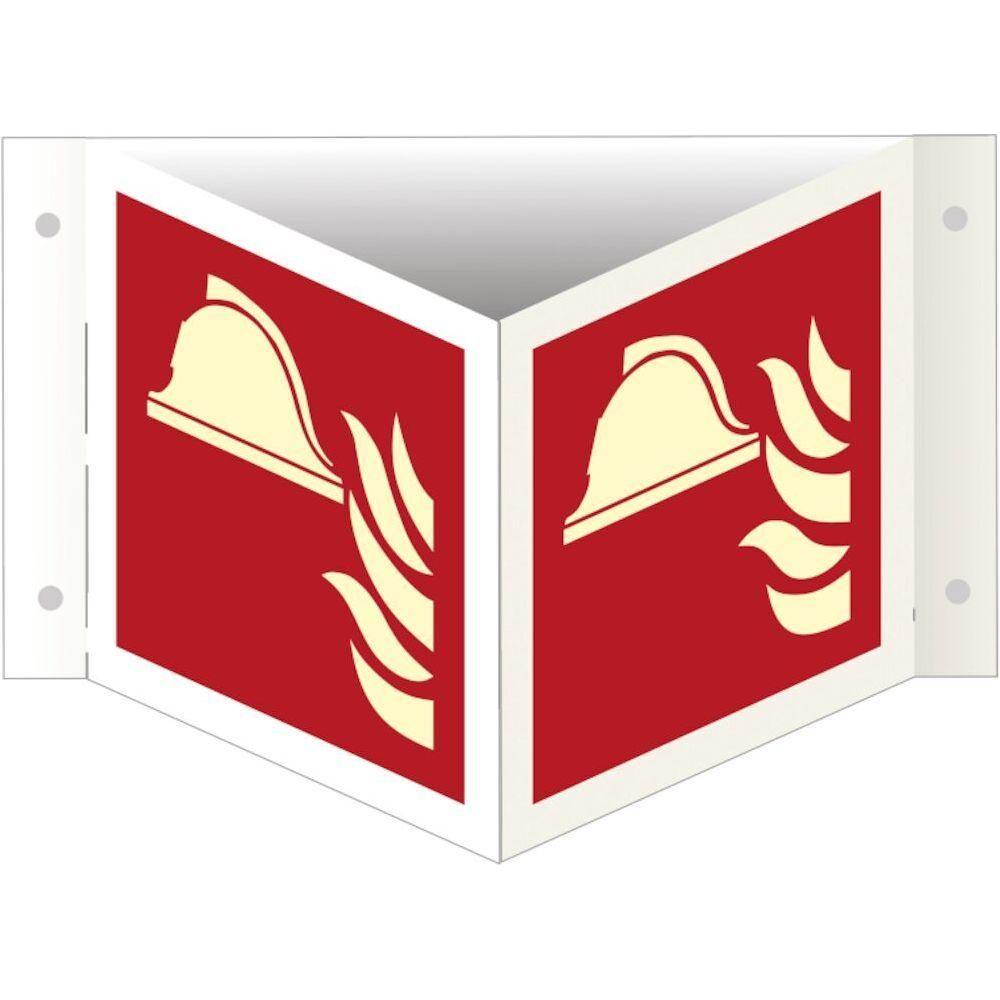 Sign IMO vinkelskilt Fire point - Sikkerhedsgiganten