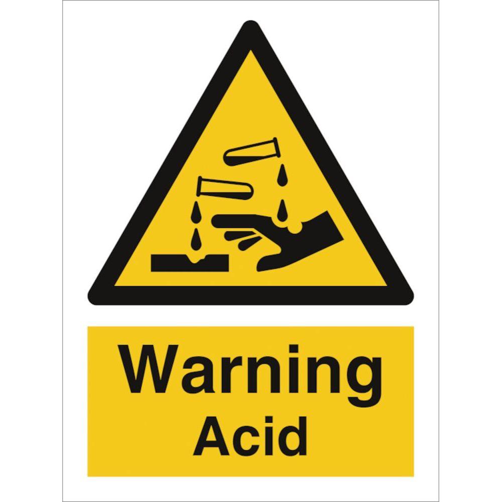 Sign IMO Warning - Acid - Sikkerhedsgiganten