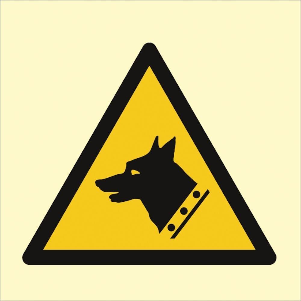 Sign IMO Warning; Guard dog - Sikkerhedsgiganten