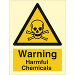 Sign IMO Warning Harmful Chemicals - Sikkerhedsgiganten
