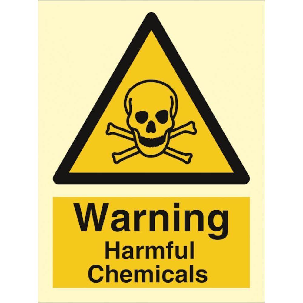 Sign IMO Warning Harmful Chemicals - Sikkerhedsgiganten