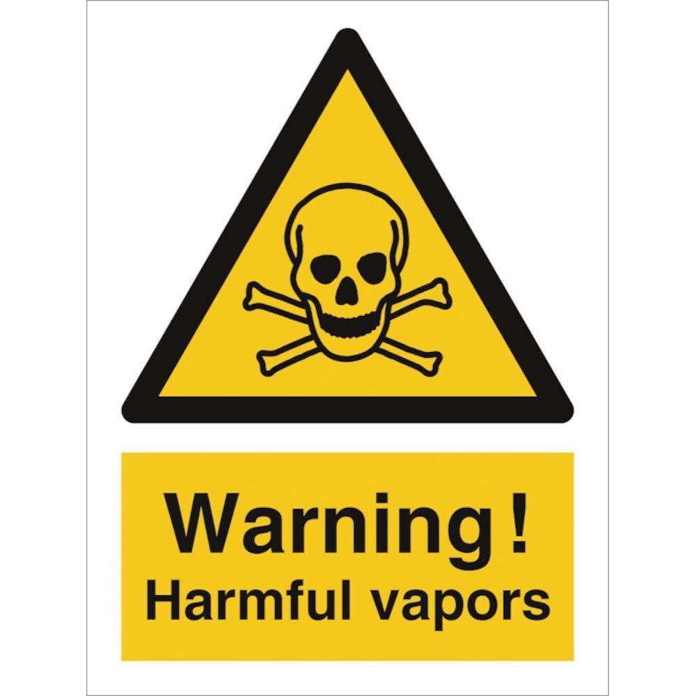 Sign IMO Warning Harmful vapors - Sikkerhedsgiganten
