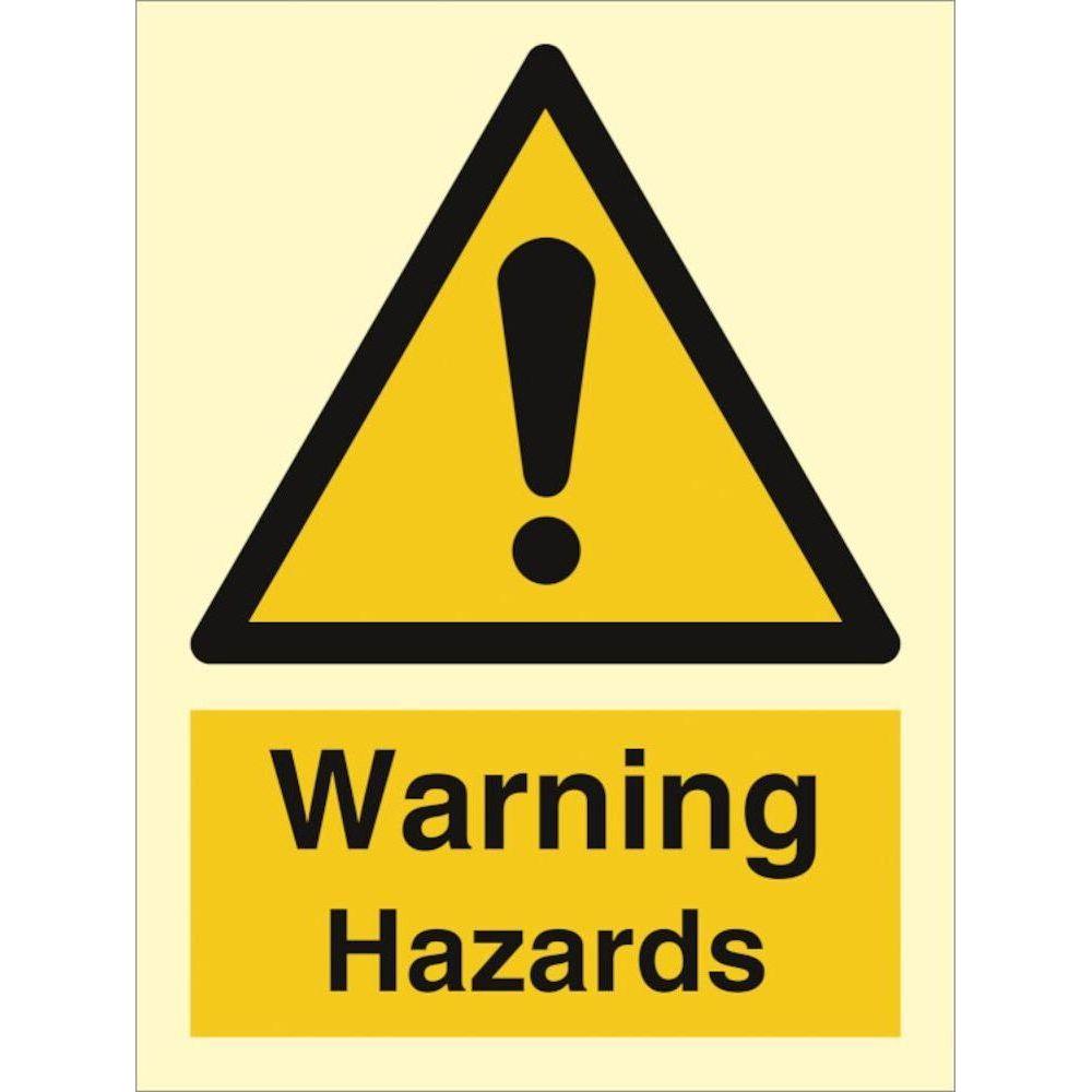 Sign IMO Warning Hazards - Sikkerhedsgiganten