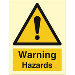 Sign IMO Warning Hazards - Sikkerhedsgiganten