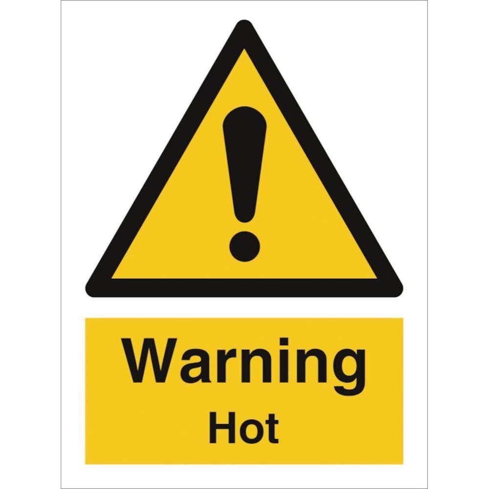 Sign IMO Warning Hot - Sikkerhedsgiganten