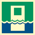 Sign IMO Water tight door - Sikkerhedsgiganten