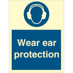 Sign IMO Wear ear protection - Sikkerhedsgiganten