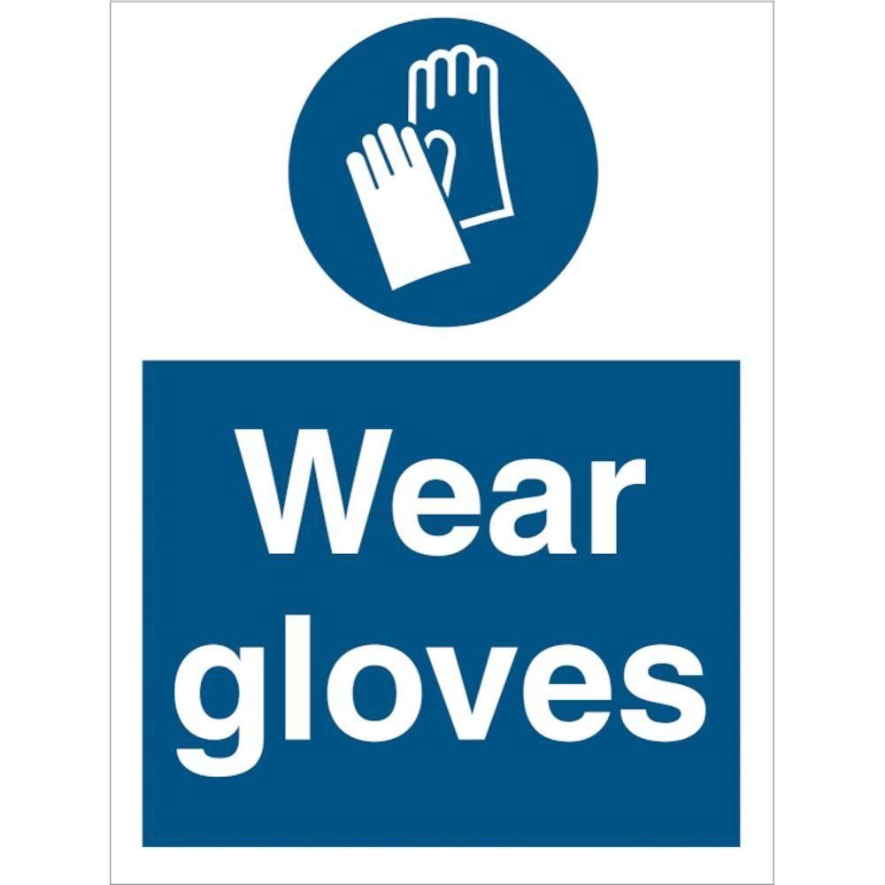 Sign IMO Wear gloves - Sikkerhedsgiganten