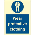 Sign IMO Wear protective clothing - Sikkerhedsgiganten