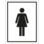 Sign IMO Woman - toilet sign - Sikkerhedsgiganten