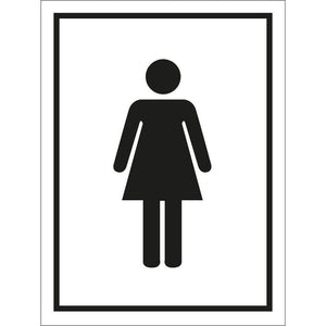 Sign IMO Woman - toilet sign - Sikkerhedsgiganten