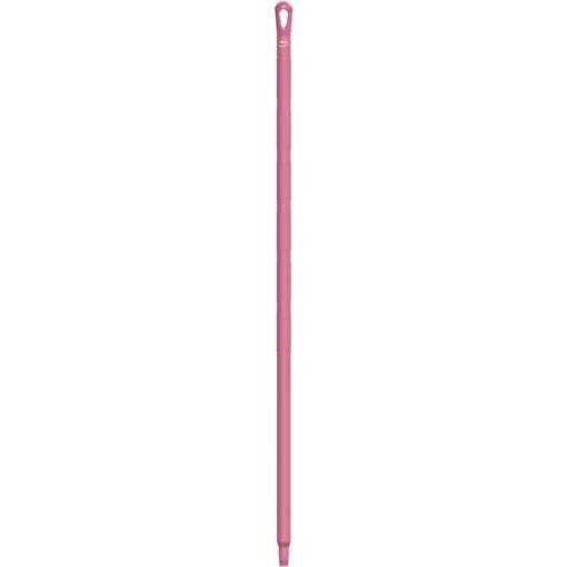 Skaft med gevind, Vikan, 130cm, Ø3,2cm, flere farver, PP/glas, ultra hygiejnisk - Sikkerhedsgiganten