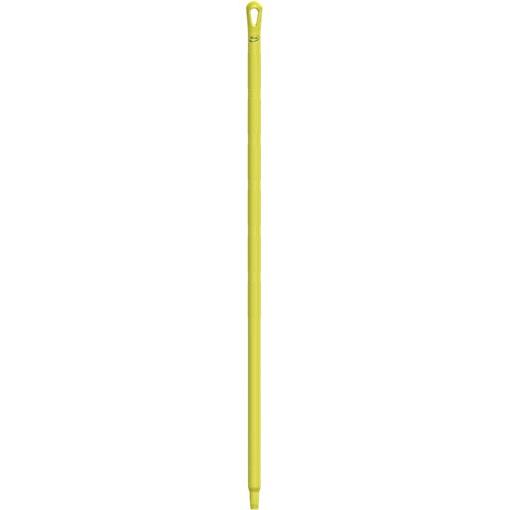 Skaft med gevind, Vikan, 130cm, Ø3,2cm, flere farver, PP/glas, ultra hygiejnisk - Sikkerhedsgiganten
