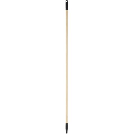 Skaft med gevind, Vikan, 176cm, Ø2,5cm, PP/træ - Sikkerhedsgiganten