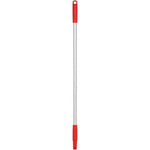 Skaft med gevind, Vikan, 84cm, Ø2,2cm, rød, aluminium/PP - Sikkerhedsgiganten