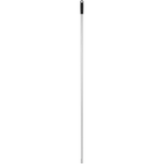 Skaft med klik, Vikan, 150,5cm, Ø2,2cm, sort, aluminium - Sikkerhedsgiganten
