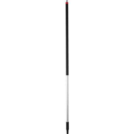 Skaft med vandgennemløb, Vikan, 154,5cm, stål, PP/aluminium, isoleret gribestykke, gevind, Q - kobling - Sikkerhedsgiganten
