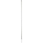 Skaft med vandgennemløb, Vikan, 156,5cm, hvid, PP/aluminium, gevind, Q - kobling - Sikkerhedsgiganten
