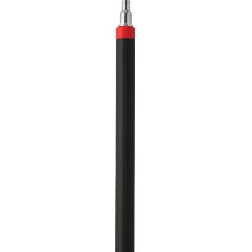 Skaft med vandgennemløb, Vikan, 193,5cm, stål, PP/aluminium, gevind, slangekobling - Sikkerhedsgiganten