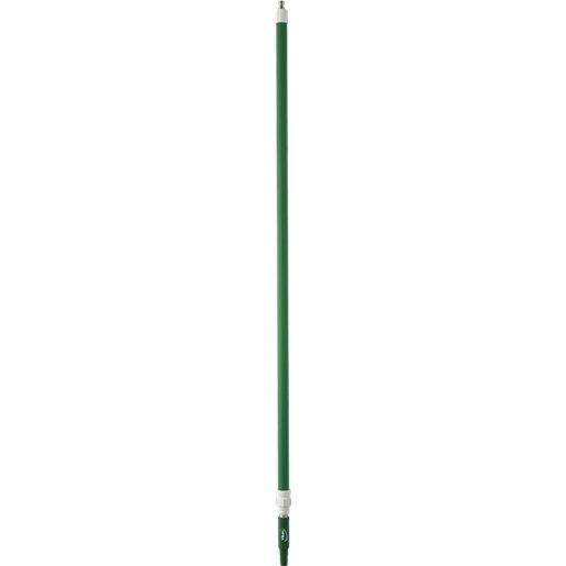 Skaft med vandgennemløb, Vikan, flere farver, PP/aluminium, 160 - 278 cm, gevind, Q - kobling - Sikkerhedsgiganten