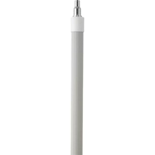 Skaft med vandgennemløb, Vikan, hvid, PP/aluminium, 161 - 278 cm, gevind, Q - kobling - Sikkerhedsgiganten
