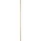 Skaft uden gevind, Vikan, 150cm, Ø2,5cm, træ - Sikkerhedsgiganten