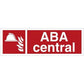Skilt ABA - central H491 - Sikkerhedsgiganten