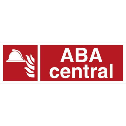 Skilt ABA - central H491 - Sikkerhedsgiganten