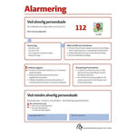 Skilt Alarmering 401680 - Sikkerhedsgiganten