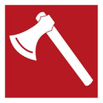 Skilt Brandøkse 132108 - Sikkerhedsgiganten