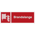 Skilt Brandslange H420 - Sikkerhedsgiganten