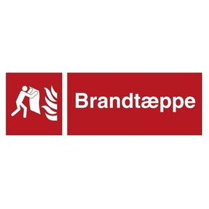 Skilt Brandtæppe H421 - Sikkerhedsgiganten