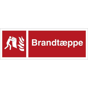 Skilt Brandtæppe H421 - Sikkerhedsgiganten