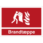 Skilt Brandtæppe - Sikkerhedsgiganten