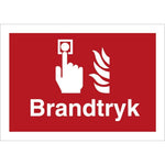 Skilt Brandtryk H477 - Sikkerhedsgiganten