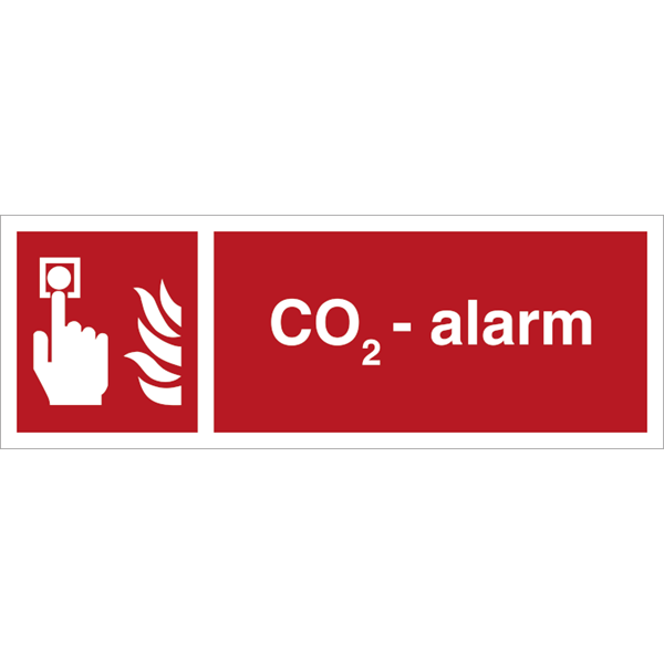 Skilt CO2 H428 - Sikkerhedsgiganten