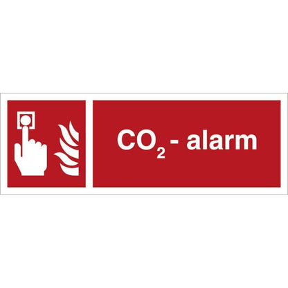 Skilt CO2 H428 - Sikkerhedsgiganten