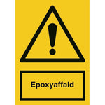 Skilt Epoxyaffald A325 - Sikkerhedsgiganten