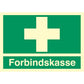 Skilt Forbindskasse - Sikkerhedsgiganten