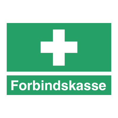 Skilt Forbindskasse - Sikkerhedsgiganten