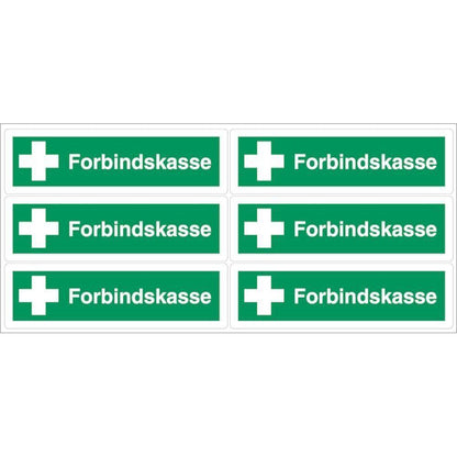 Skilt Forbindskasse - Sikkerhedsgiganten