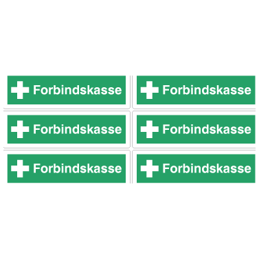 Skilt Forbindskasse - Sikkerhedsgiganten