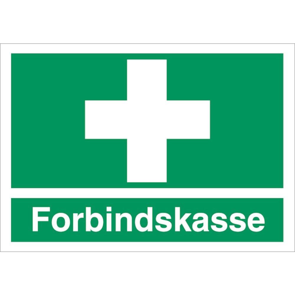 Skilt Forbindskasse - Sikkerhedsgiganten