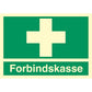 Skilt Forbindskasse - Sikkerhedsgiganten