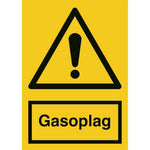 Skilt Gasoplag 400248 - Sikkerhedsgiganten