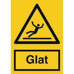 Skilt Glat A310 - Sikkerhedsgiganten