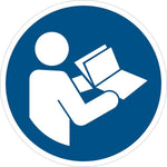 Skilt Læs manual P272 - Sikkerhedsgiganten